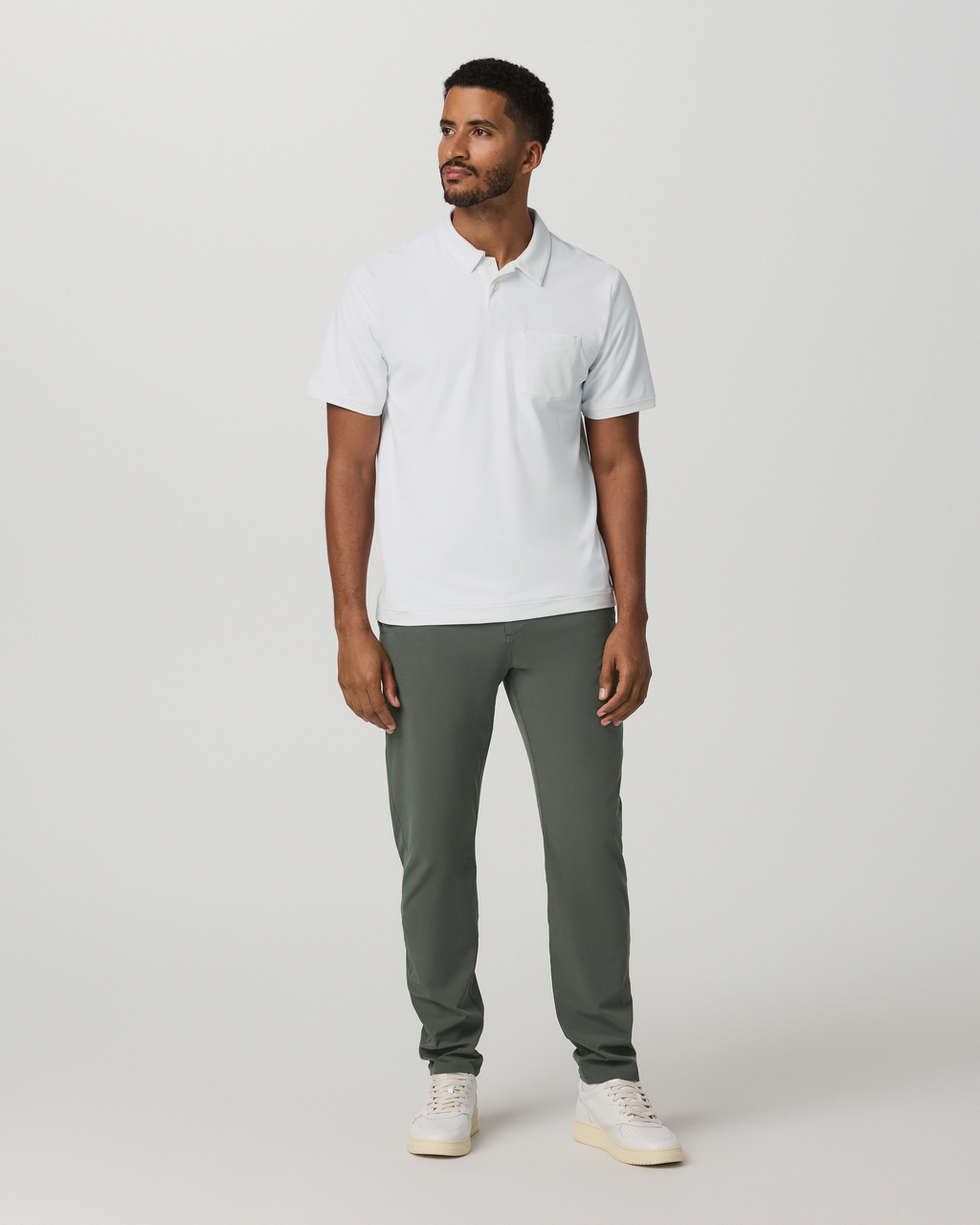 Aim Trouser Athletic Slim Fit 30” | River Rock