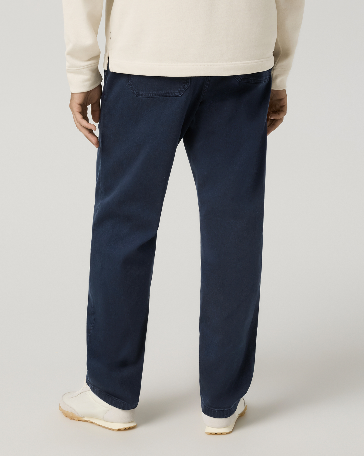Benton Twill Elastic Waist Pant Relaxed Fit 30 | Ink