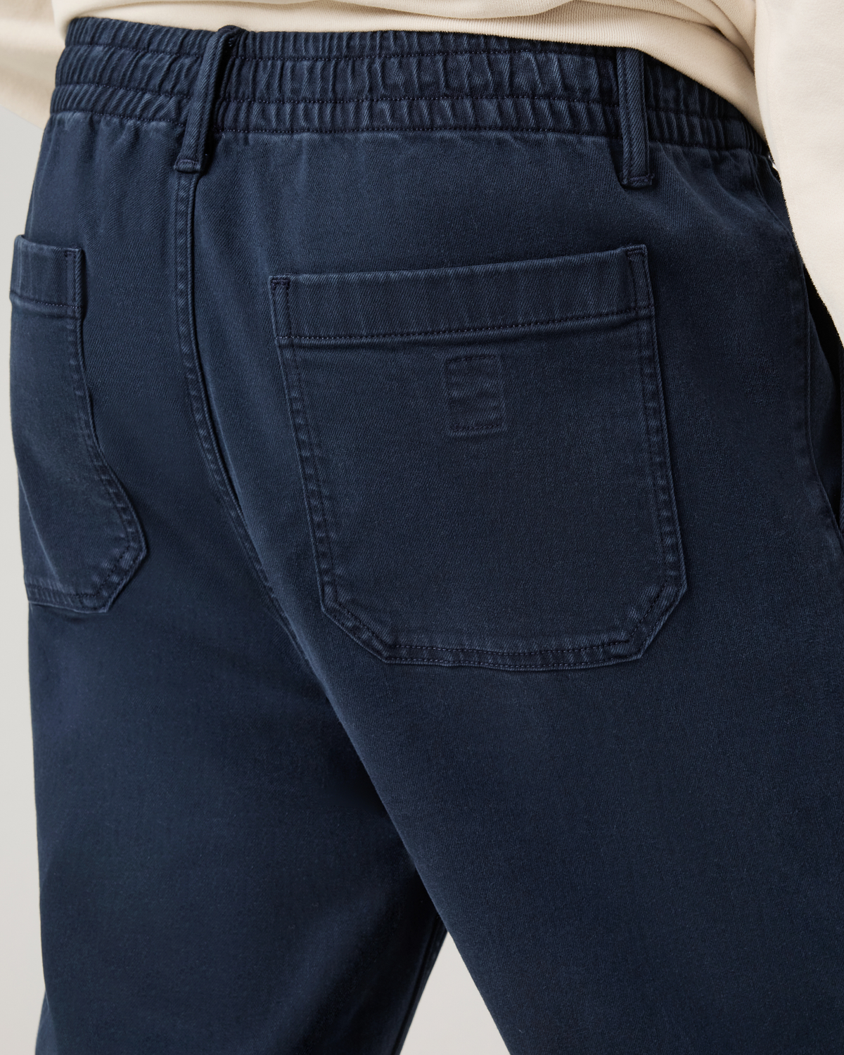 Benton Twill Elastic Waist Pant Relaxed Fit 30 | Ink