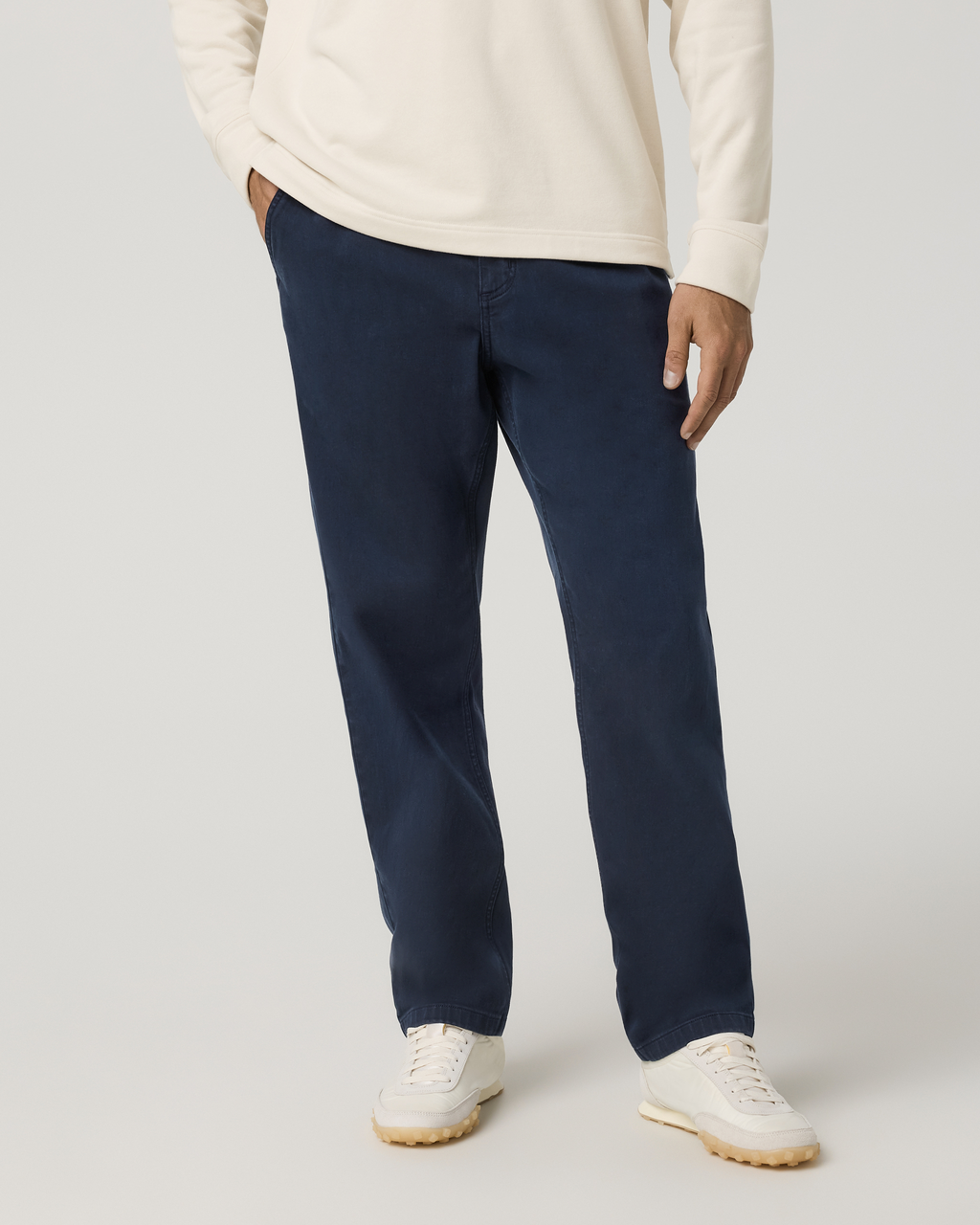 Benton Twill Elastic Waist Pant Relaxed Fit 30 | Ink