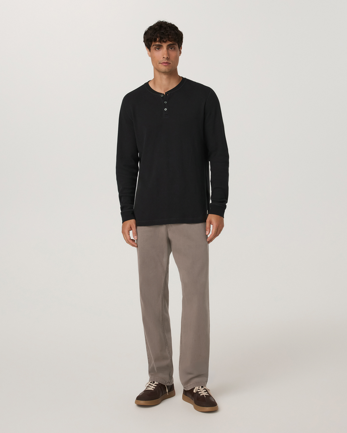 Benton Twill Elastic Waist Pant Relaxed Fit 30 | Smokey Taupe