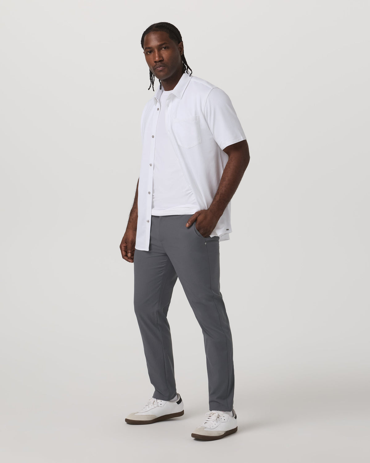 Cascade Tech Chino Pant Athletic Slim Fit 30 | Charcoal