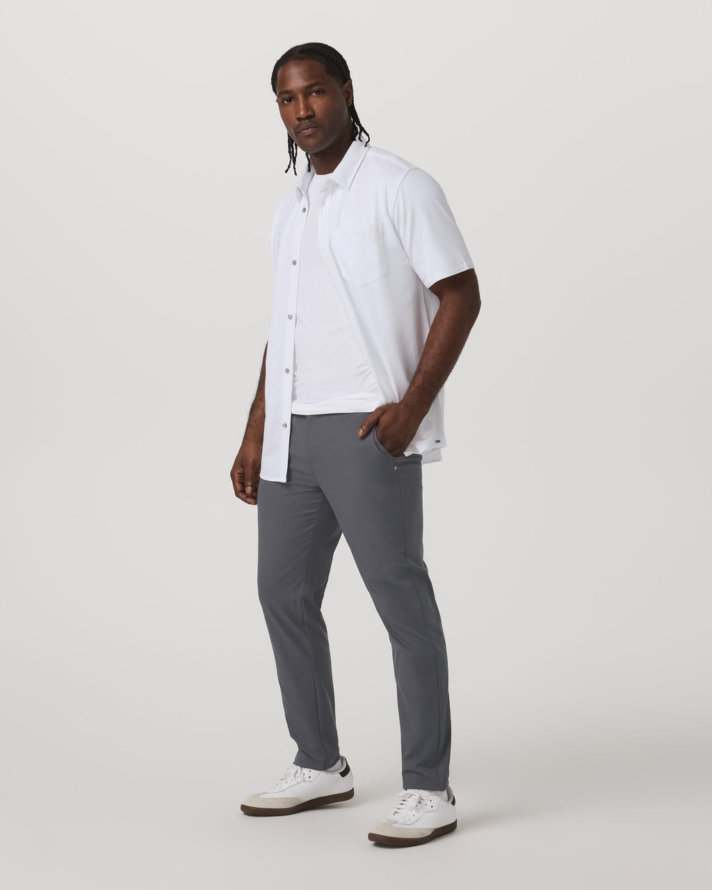Cascade Tech Chino Pant Athletic Slim Fit 32 | Charcoal