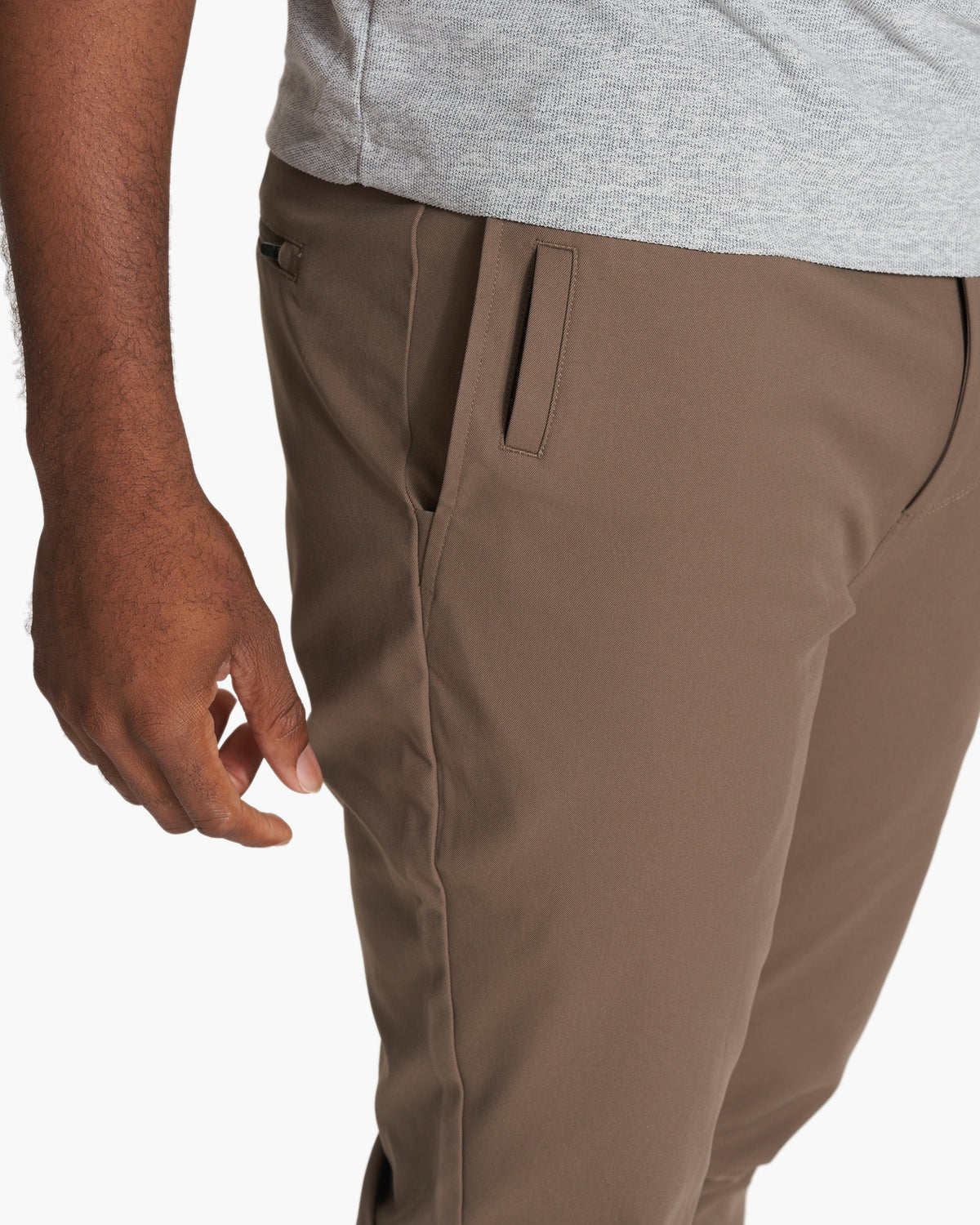 Cascade Tech Chino Pant Athletic Slim Fit 30 | Greige