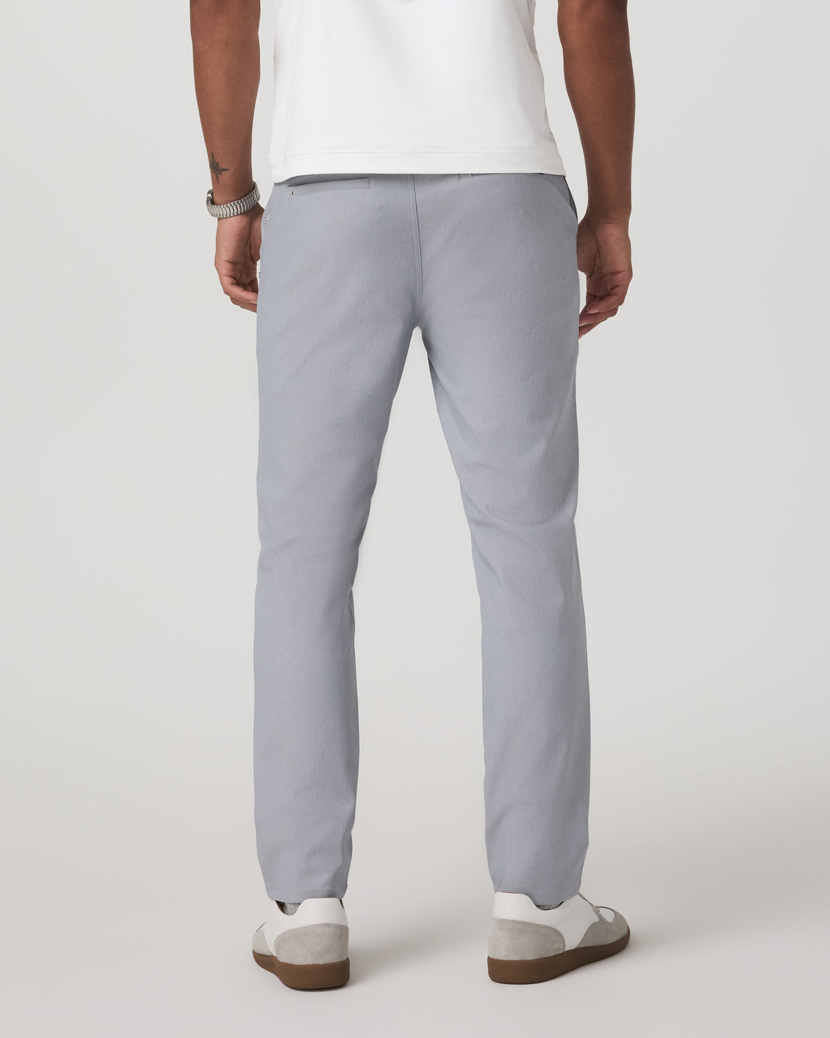 Cascade Tech Chino Pant Athletic Slim Fit 30 | Heather Grey