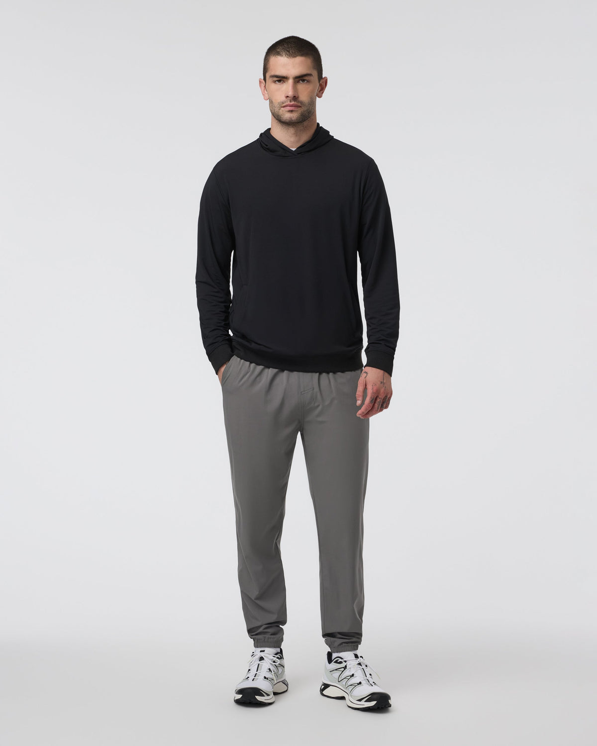 Kore Jogger Lined 28 | Warm Grey