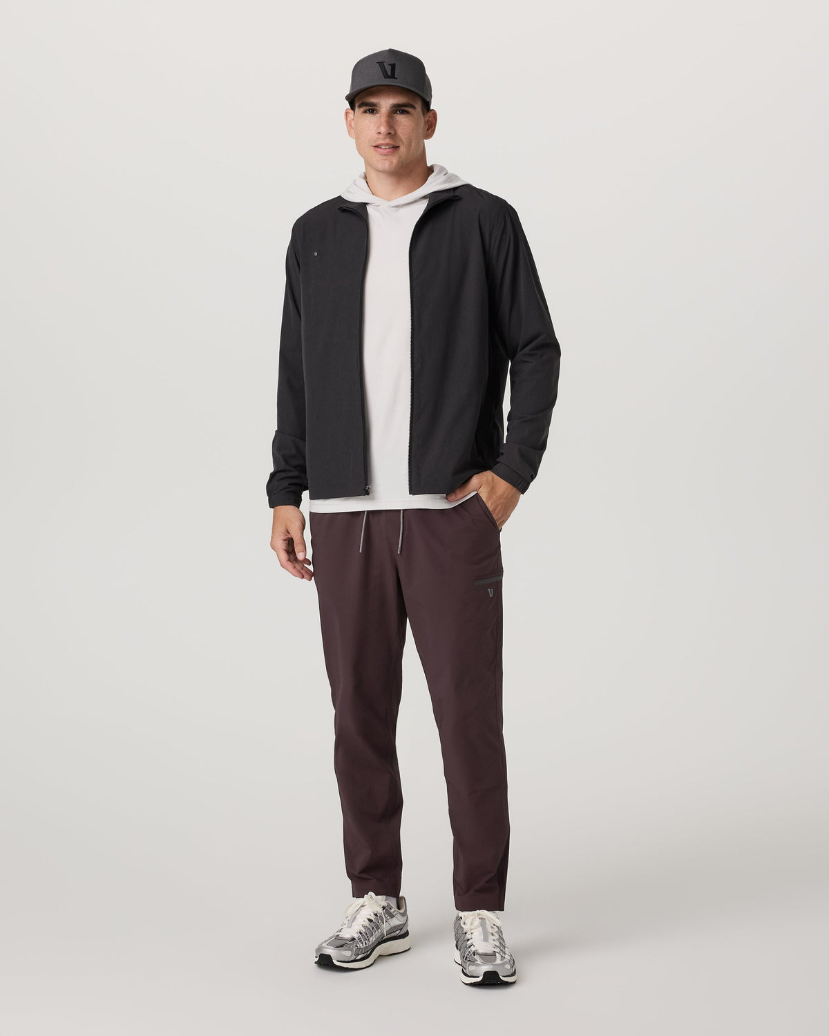 Grafton Pant 30 | Raisin