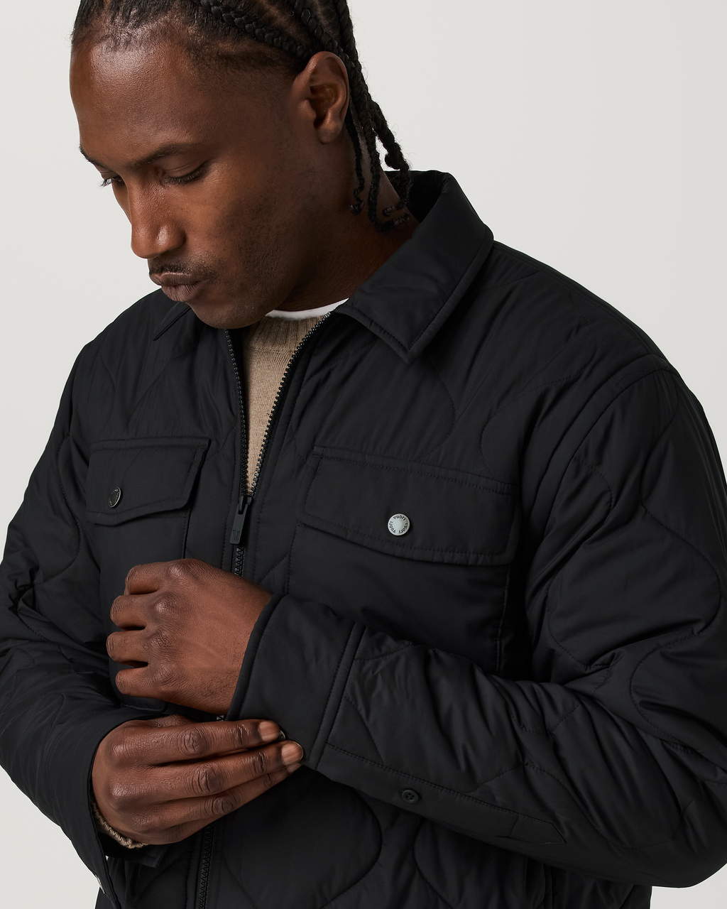Echo Quilted Jacket | Black