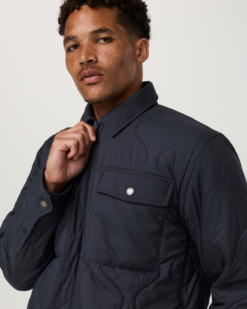 Echo Quilted Jacket | Ink
