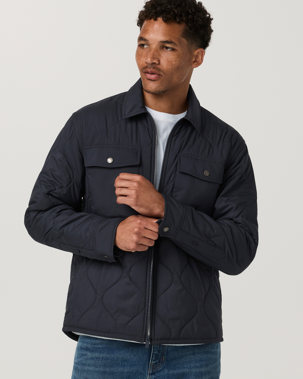 Echo Quilted Jacket | Ink