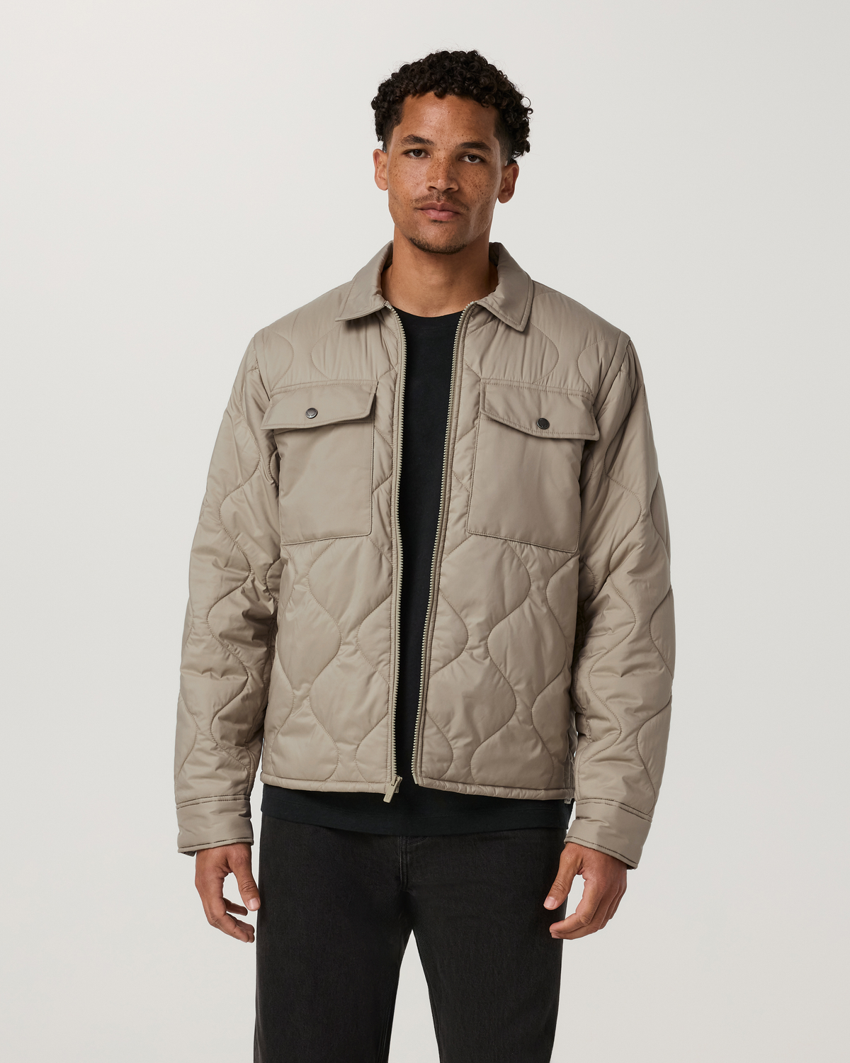 Echo Quilted Jacket | Truffle