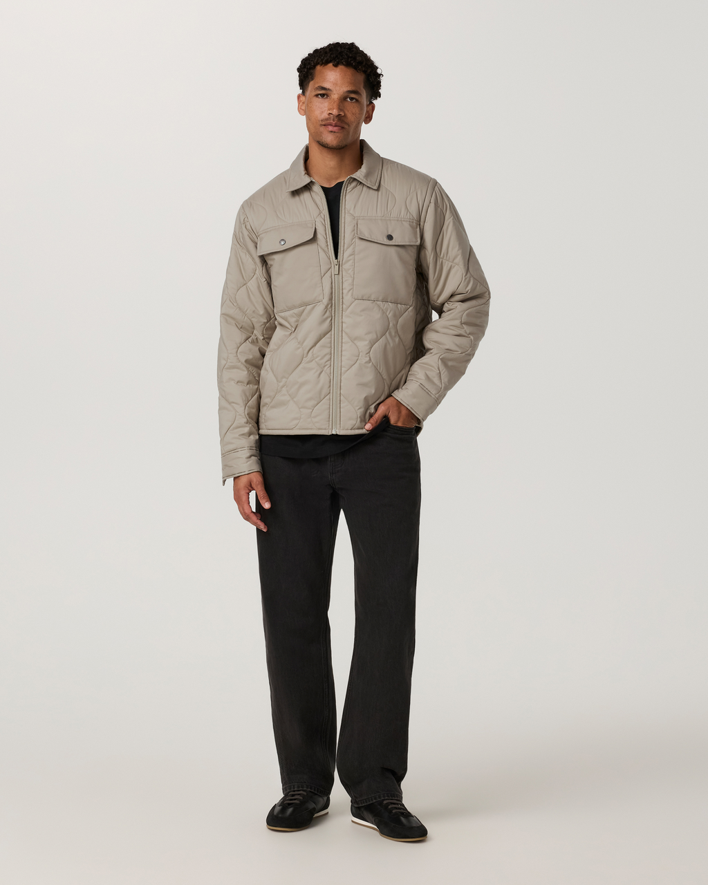 Echo Quilted Jacket | Truffle