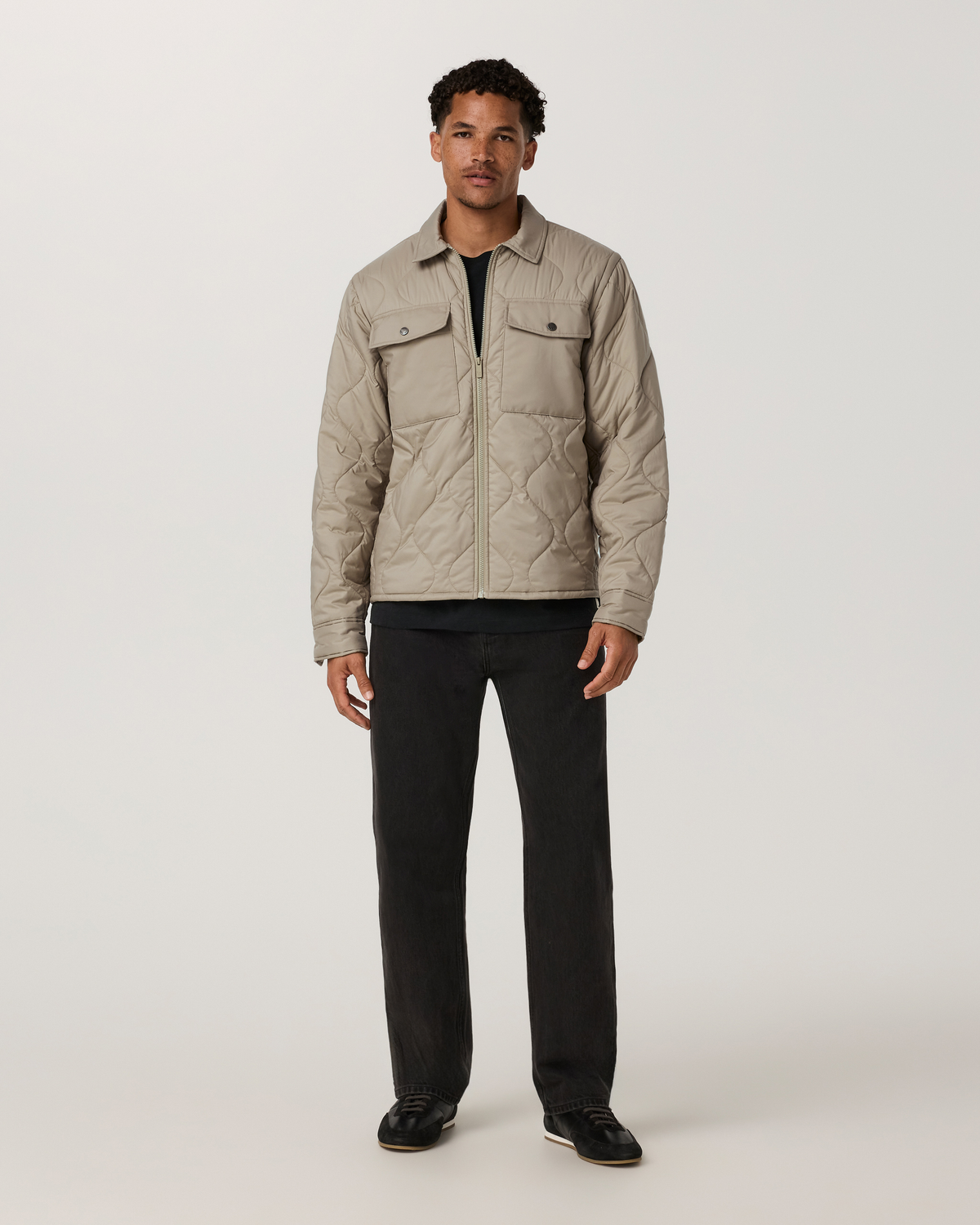 Echo Quilted Jacket | Truffle