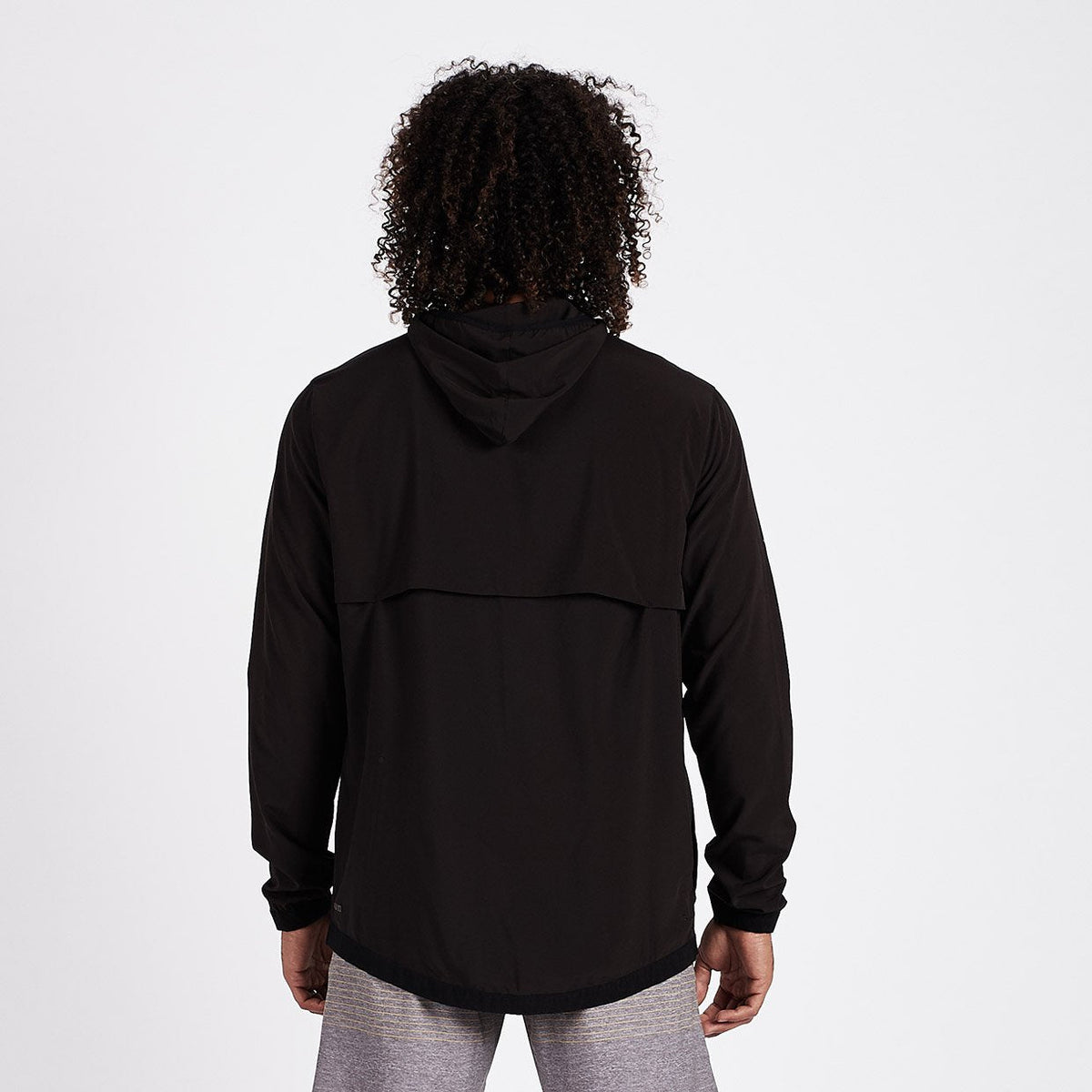 Fields Packable Pullover | Black