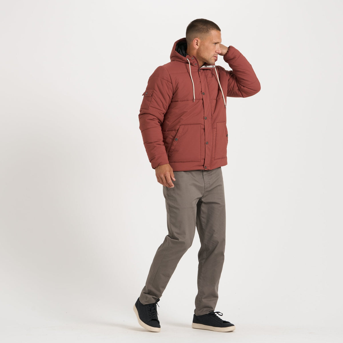 Langley Insulated Jacket | Red Clay