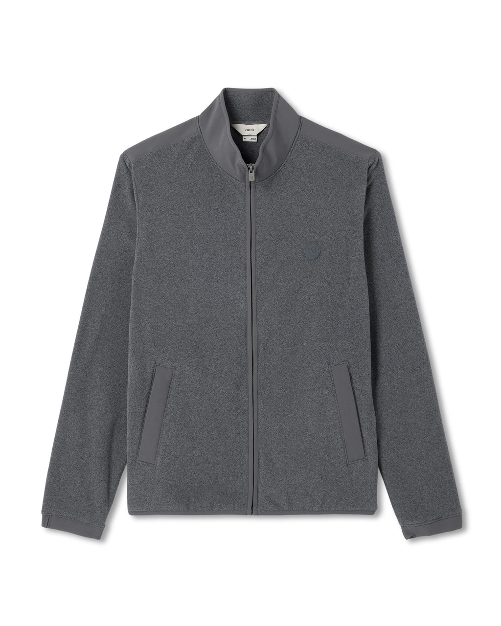 Aspen Full Zip Jacket | Heather Grey