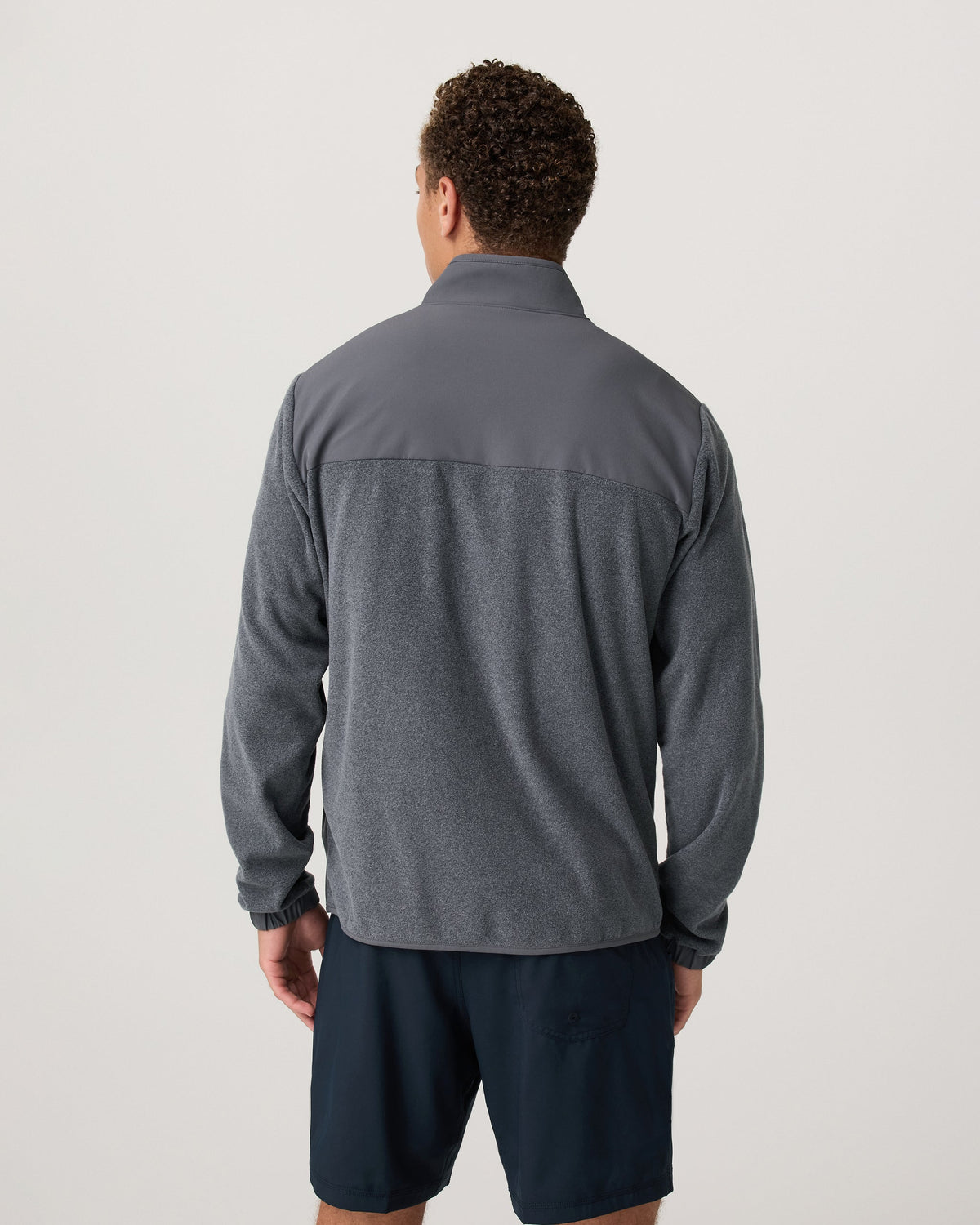 Aspen Full Zip Jacket | Heather Grey