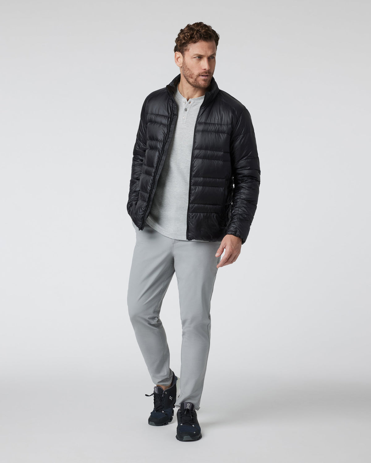 Coordinate Down Jacket | Black