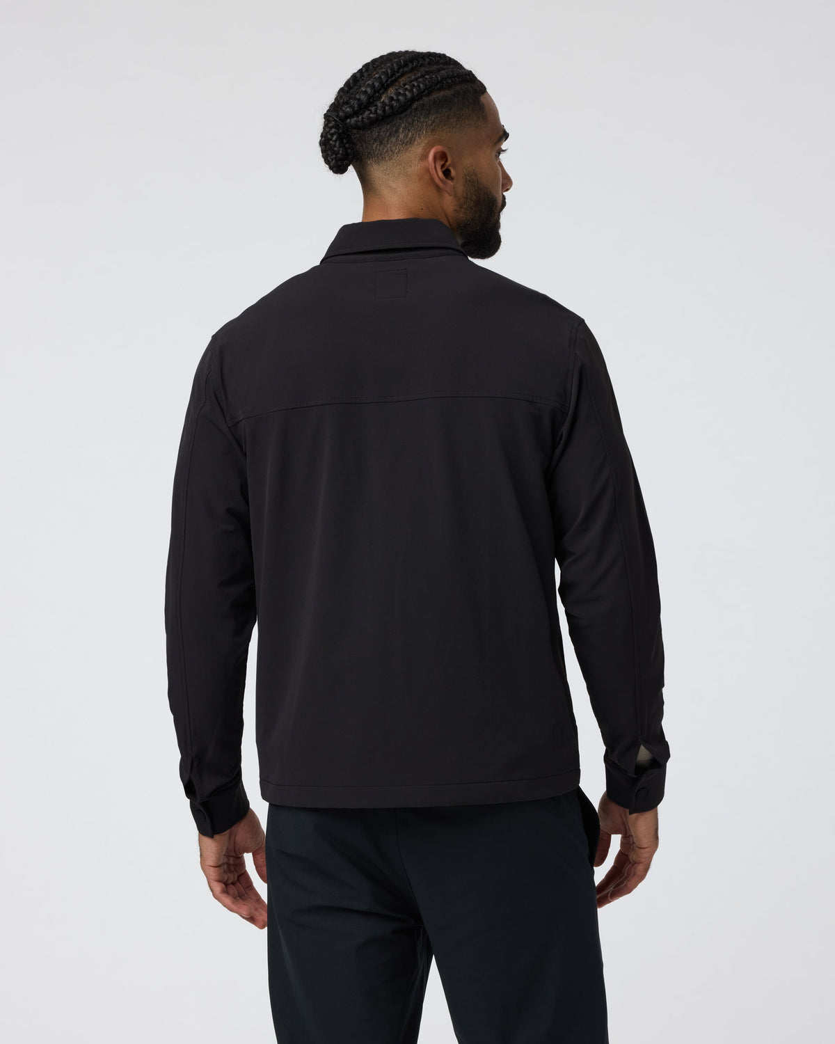 Lawson Tech Shirt Jacket | Black
