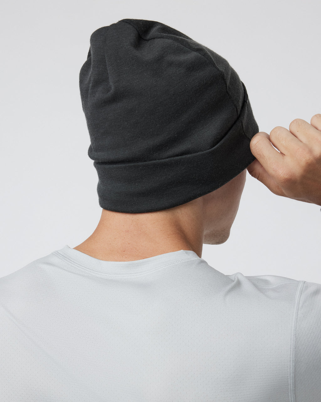 Performance Wool Beanie | Charcoal