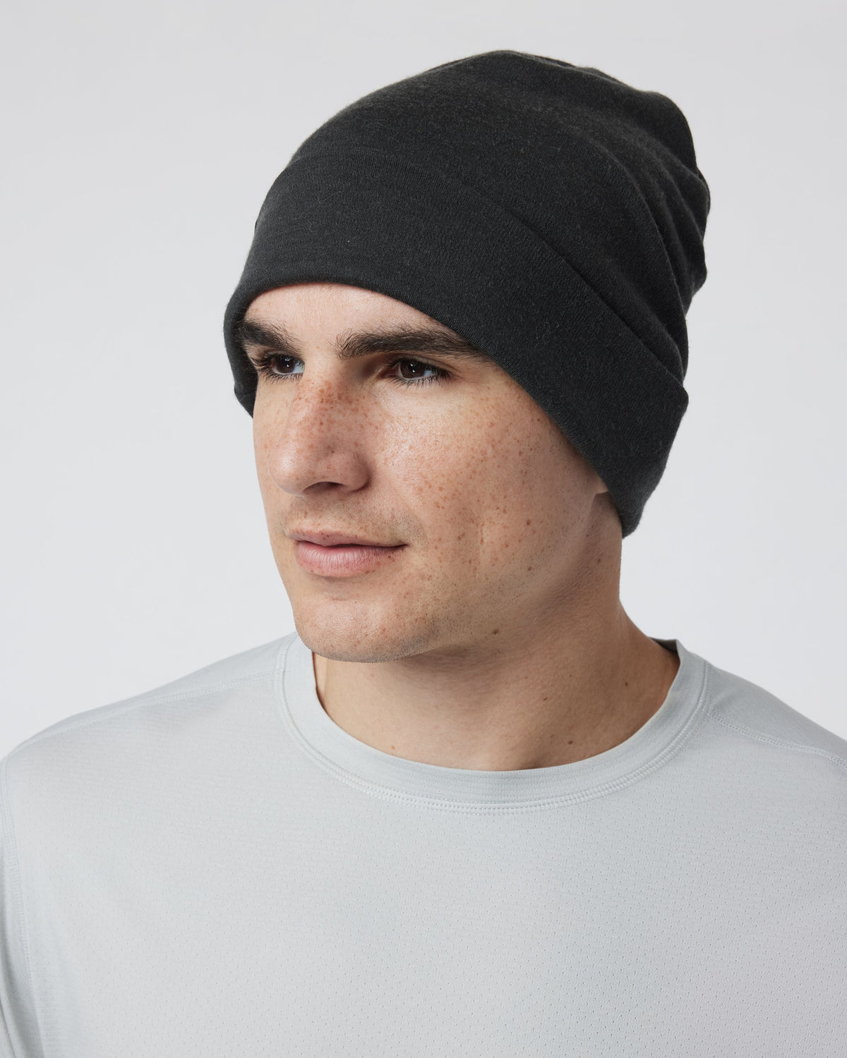 Performance Wool Beanie | Charcoal