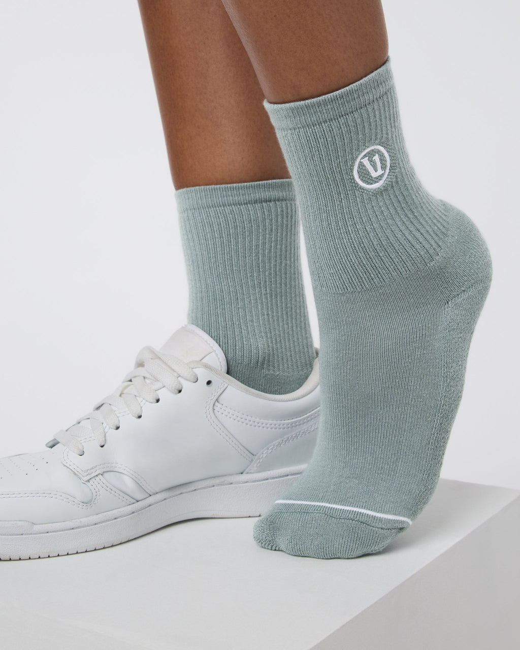 Half Crew Sock | Mist