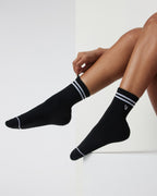 Half Crew V1 Sock | Black