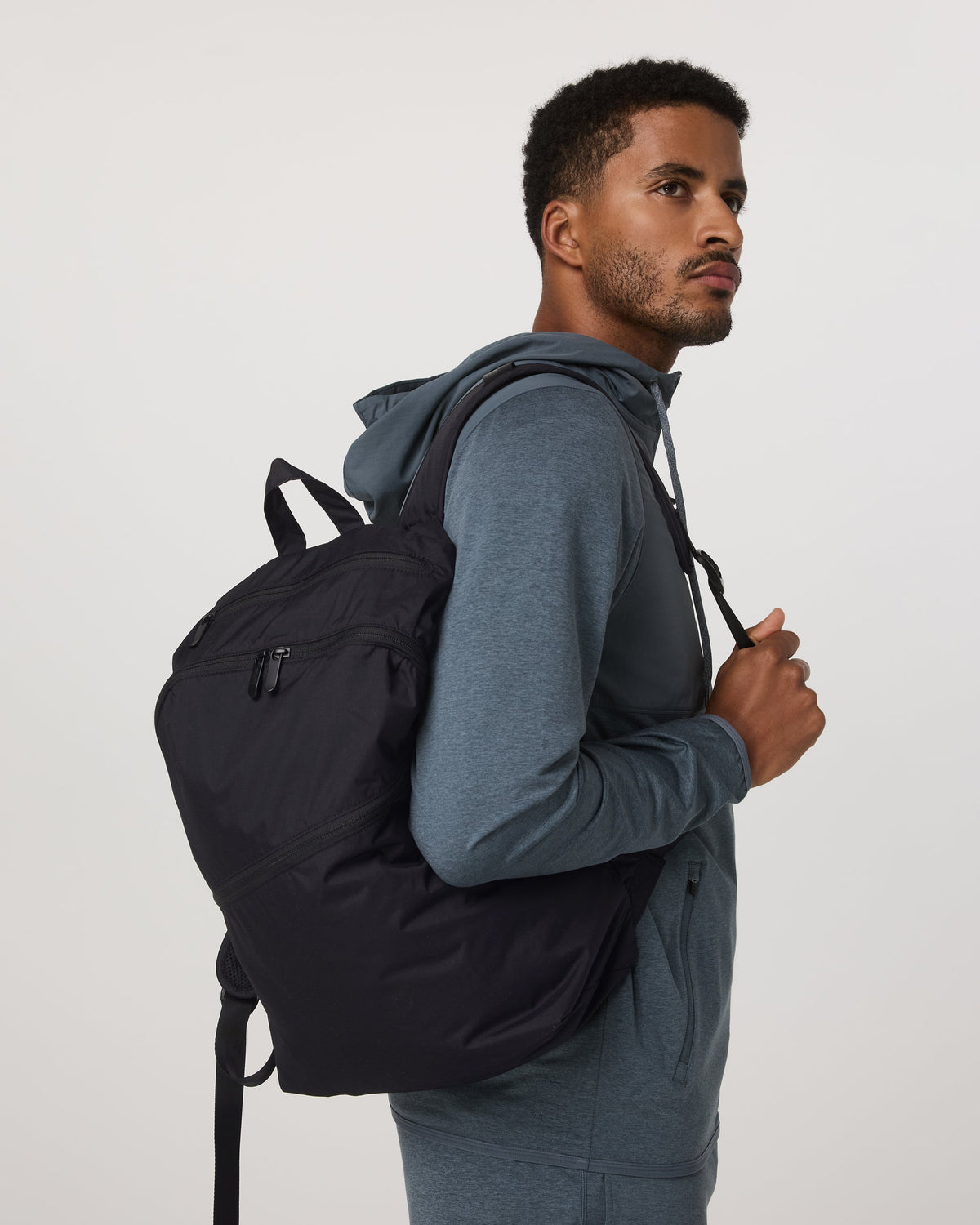 Packable Backpack | Black