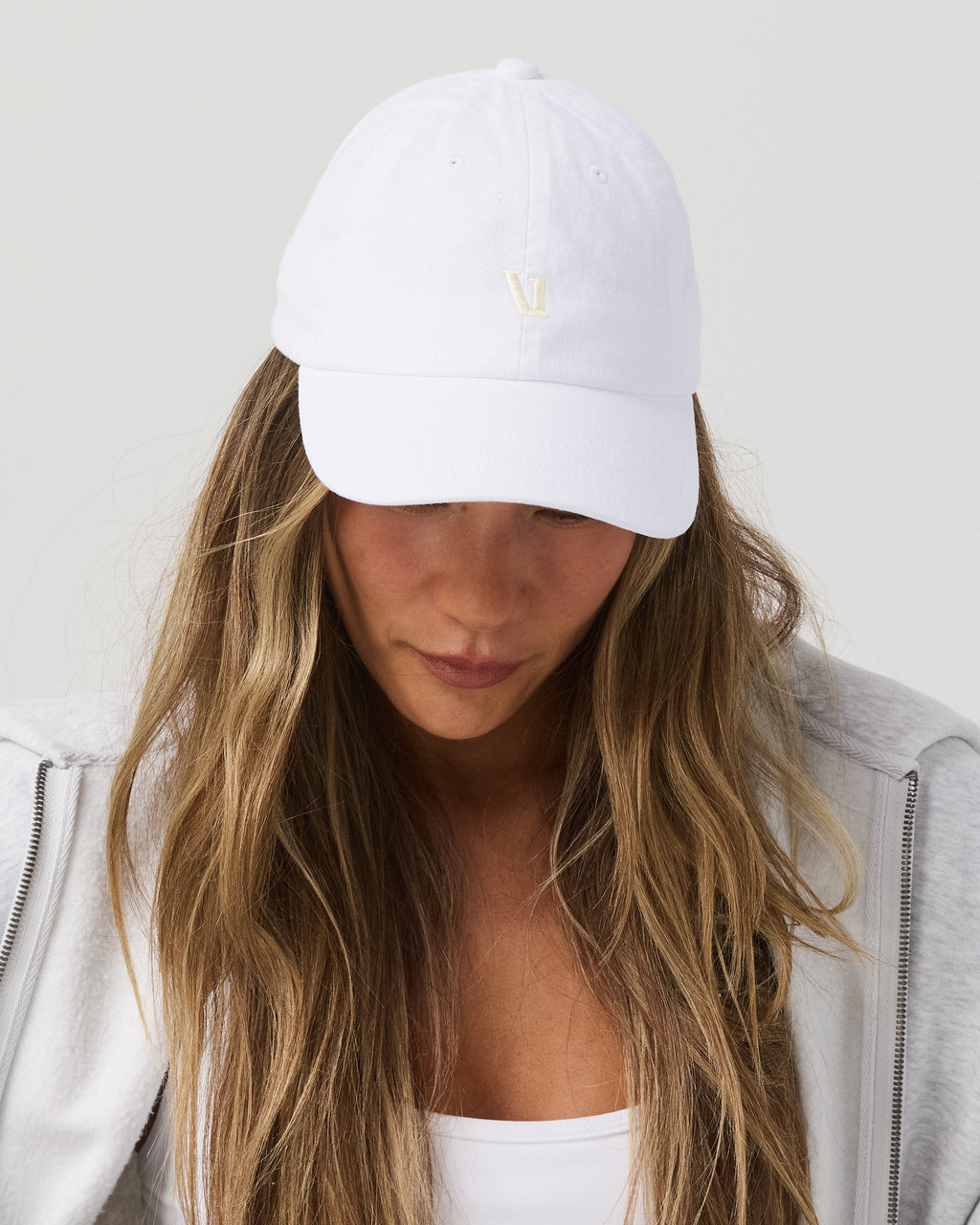 Vuori Dad Hat | White
