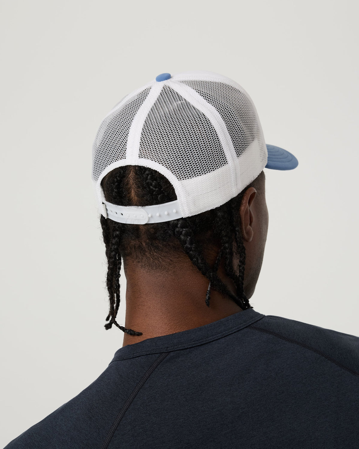 The Rise The Shine Trucker Hat | Light French Blue