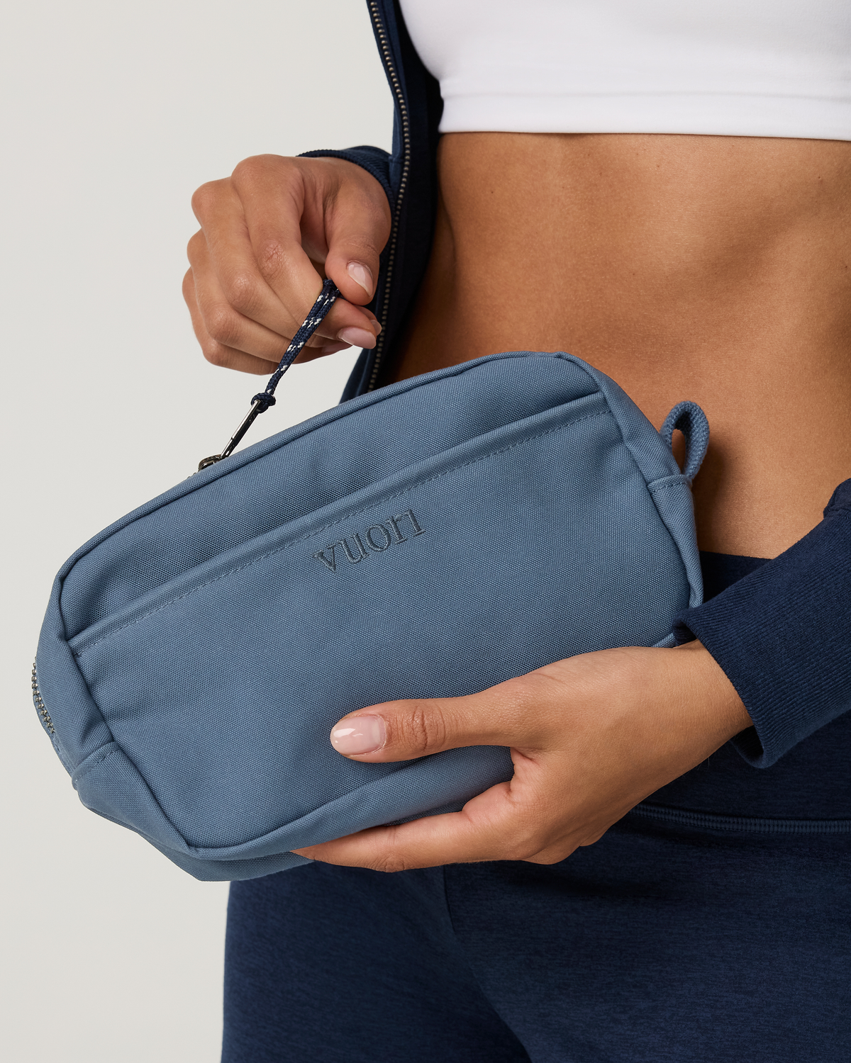 Cove Canvas Pouch | Bay Blue
