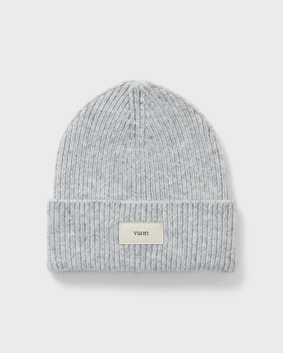 Label Beanie 2.0 | Pale Grey Heather