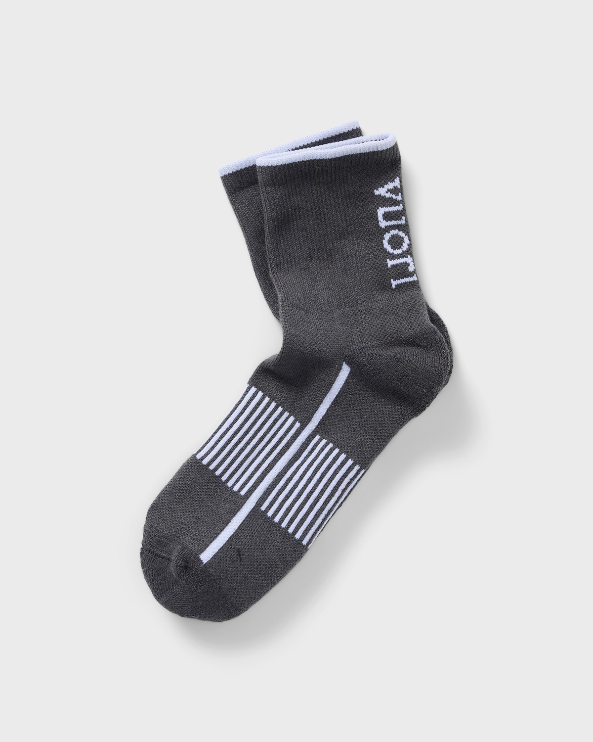 Rally Half Crew Sock | Charcoal