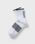 Rally Half Crew Sock | White