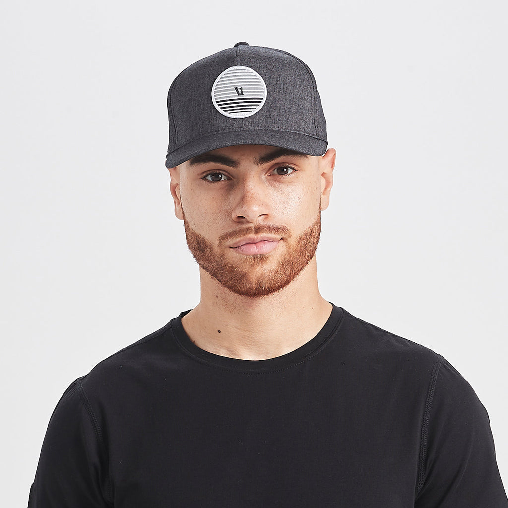 Sunset Hat | Black Heather