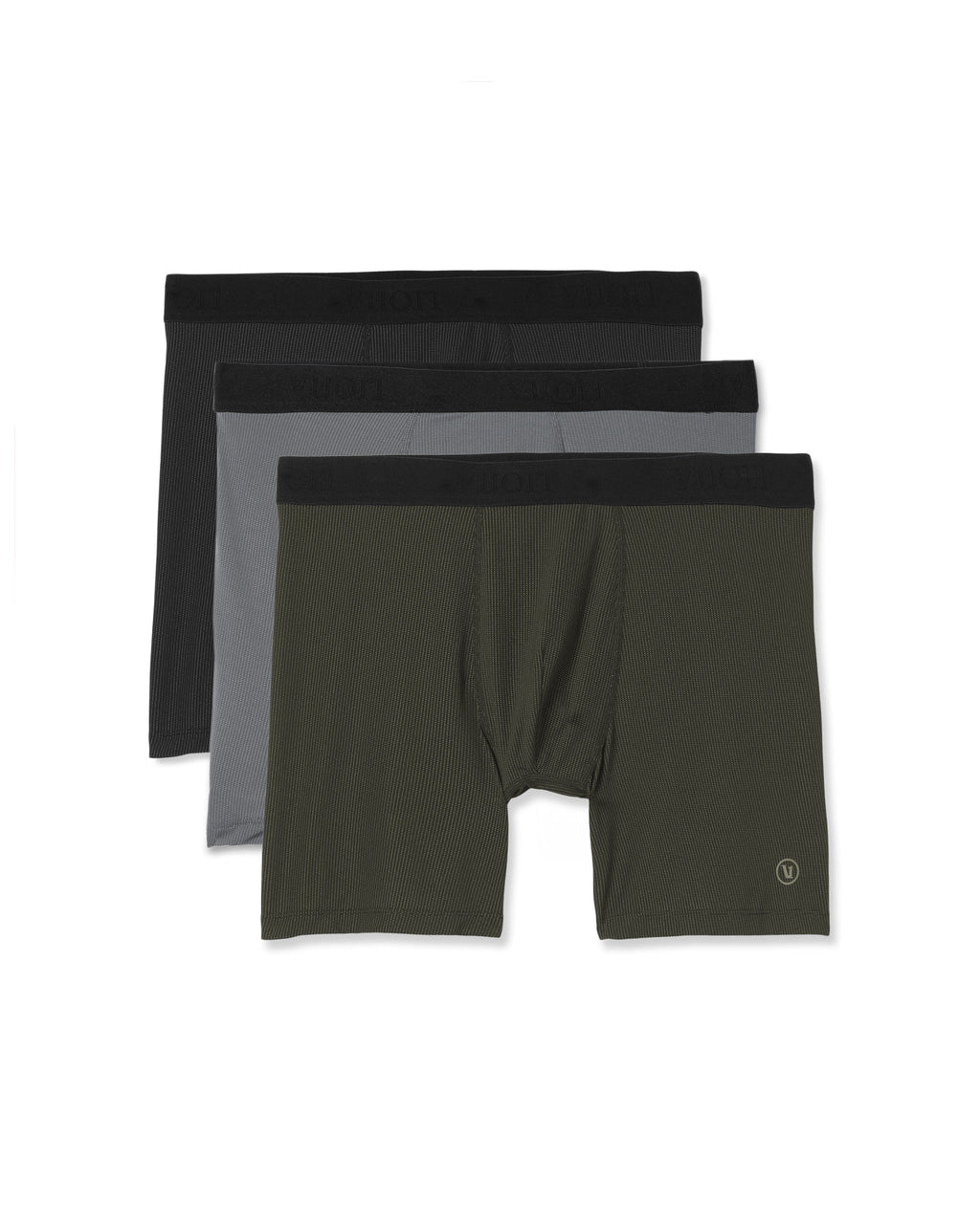 V1 Boxer Brief 5 3 Pack | Black/Charcoal/Dark Oregano