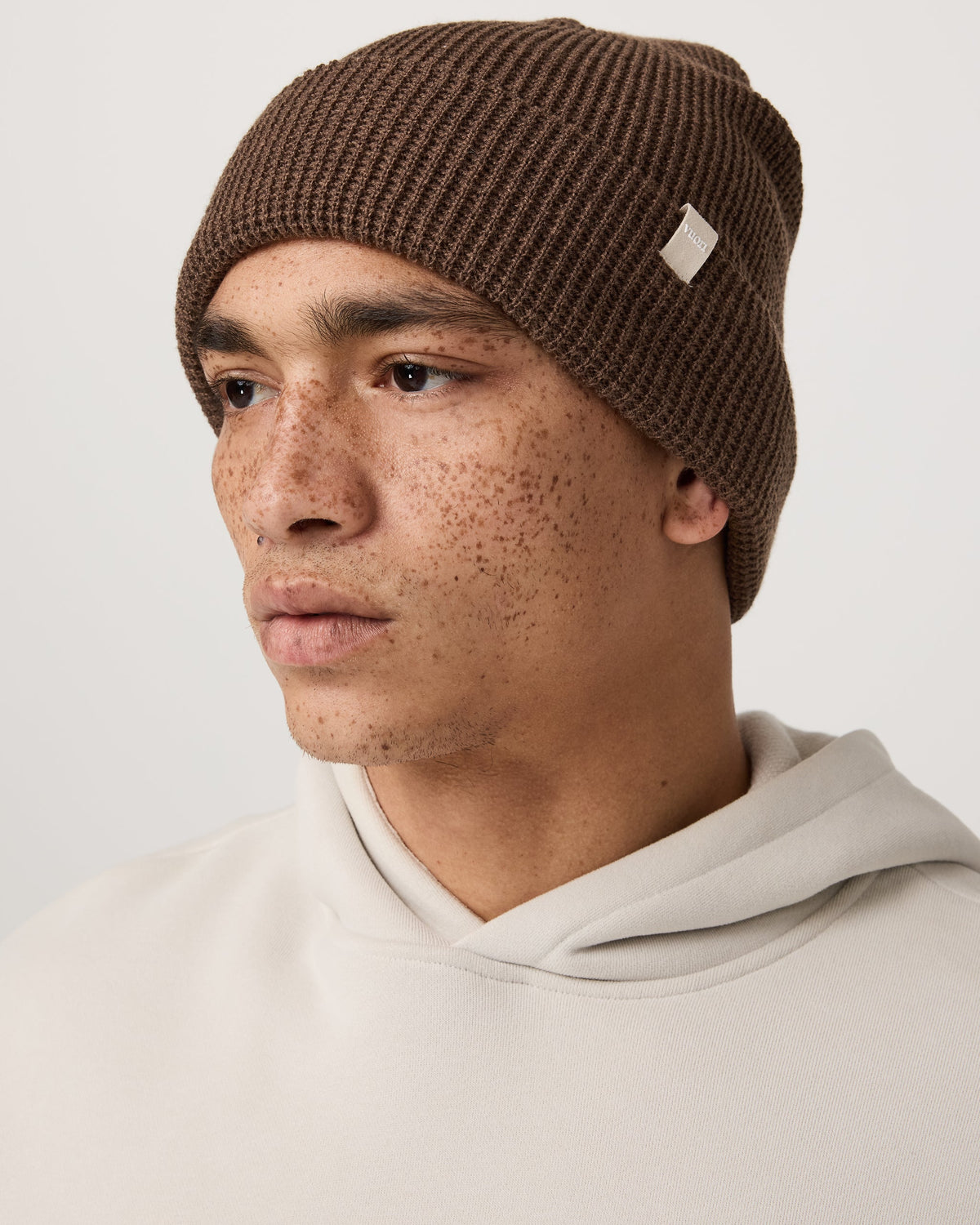 Alpine Waffle Beanie | Espresso