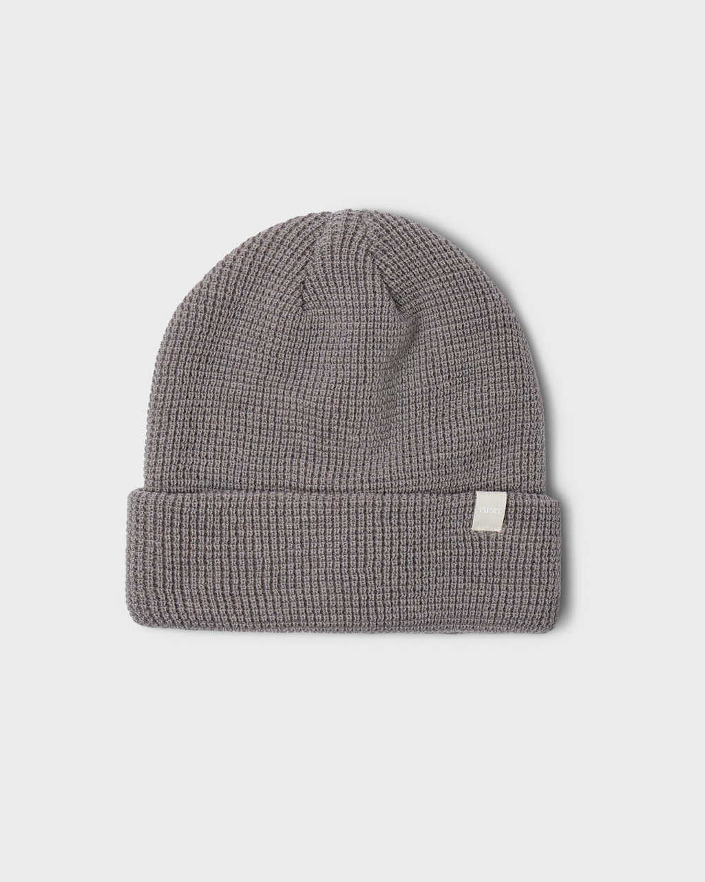 Alpine Waffle Beanie | Shiitake