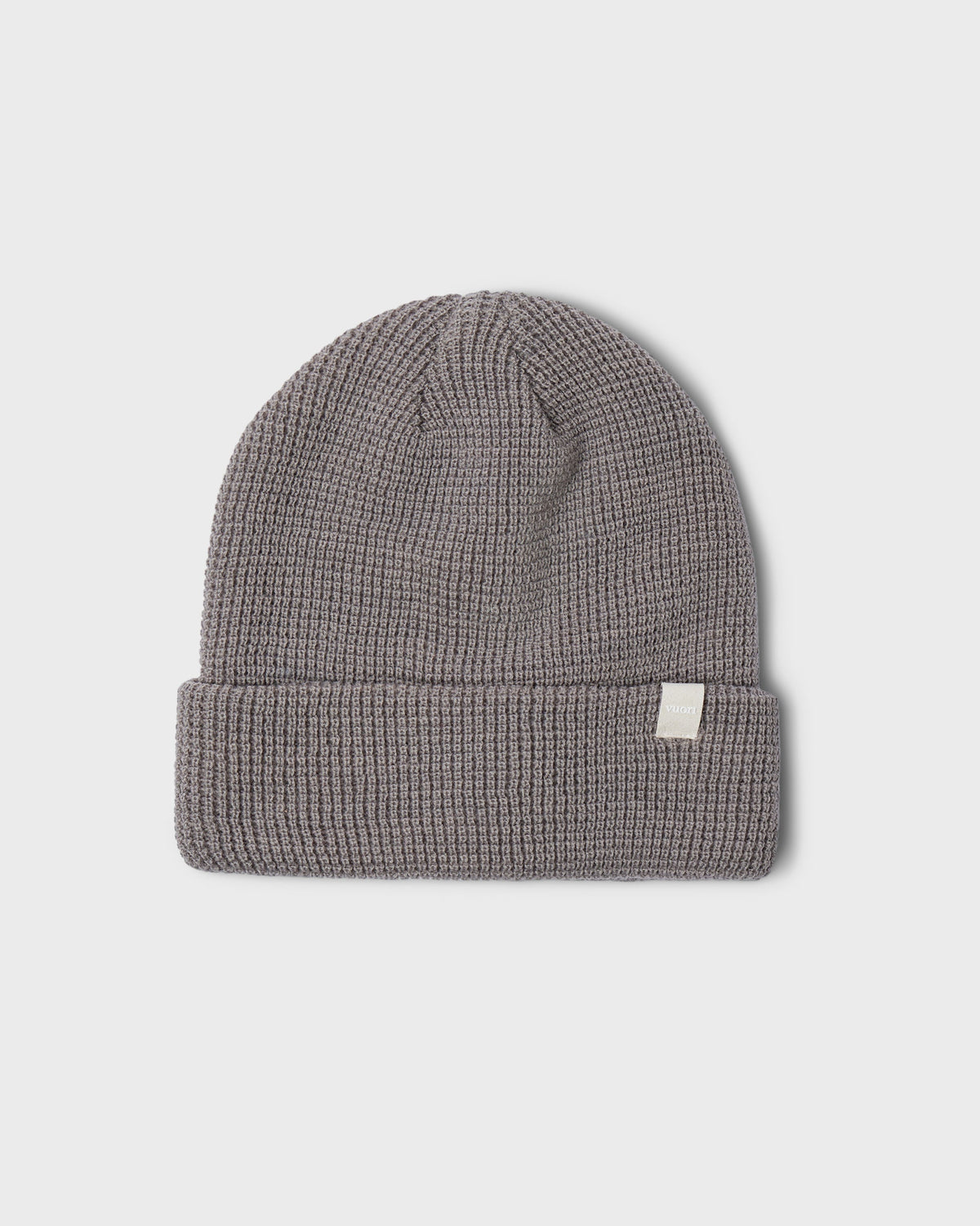 Alpine Waffle Beanie | Shiitake