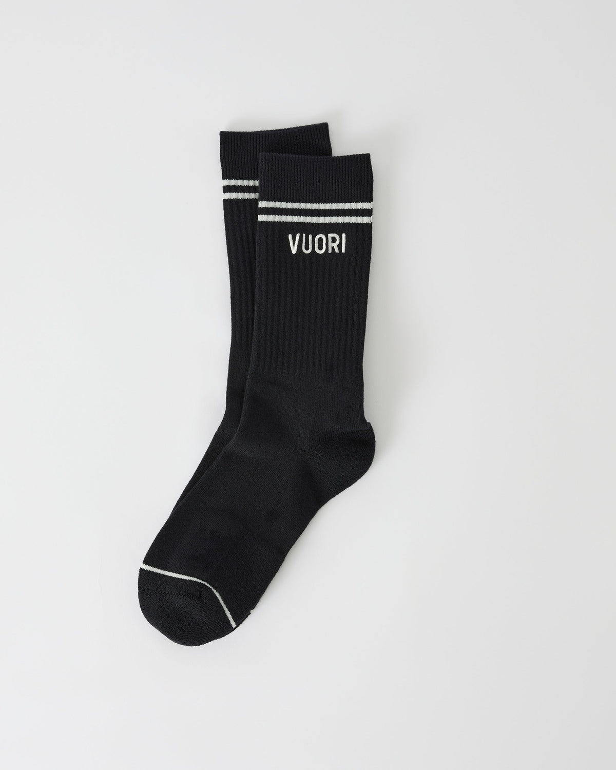 Vuori Crew Sock 2.0 | Black