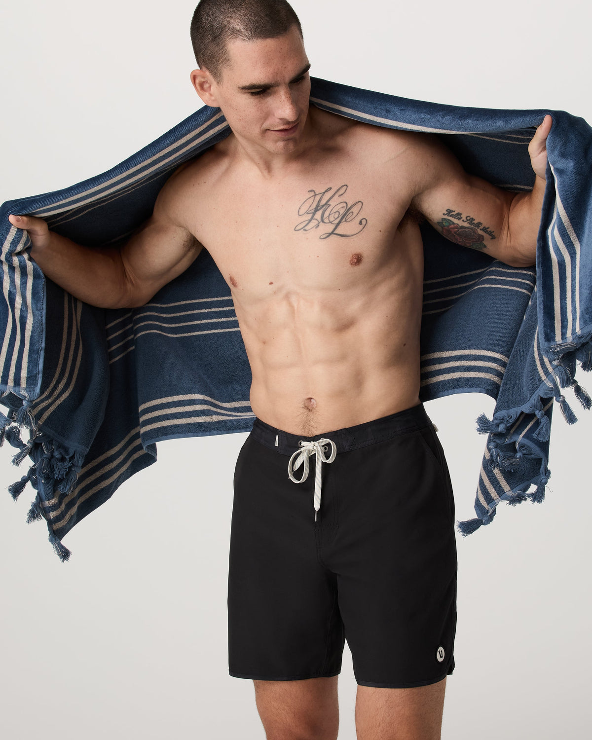 Fringe Beach Towel | Pond