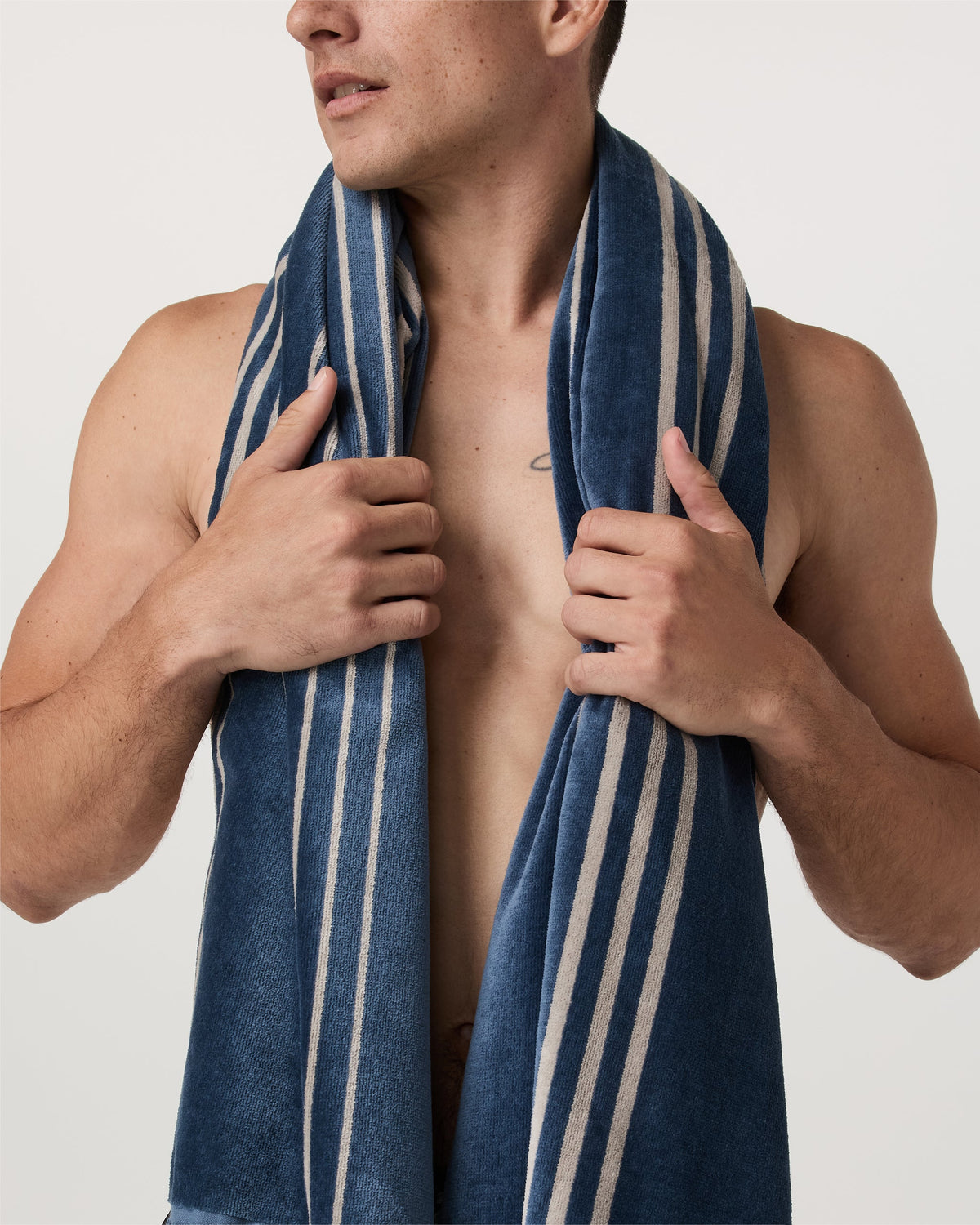 Fringe Beach Towel | Pond