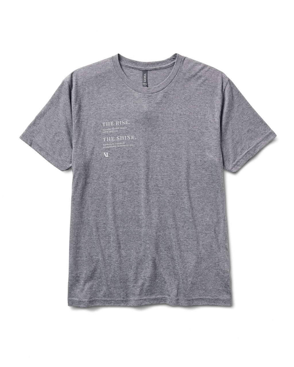 Dedication Tee | Heather Grey