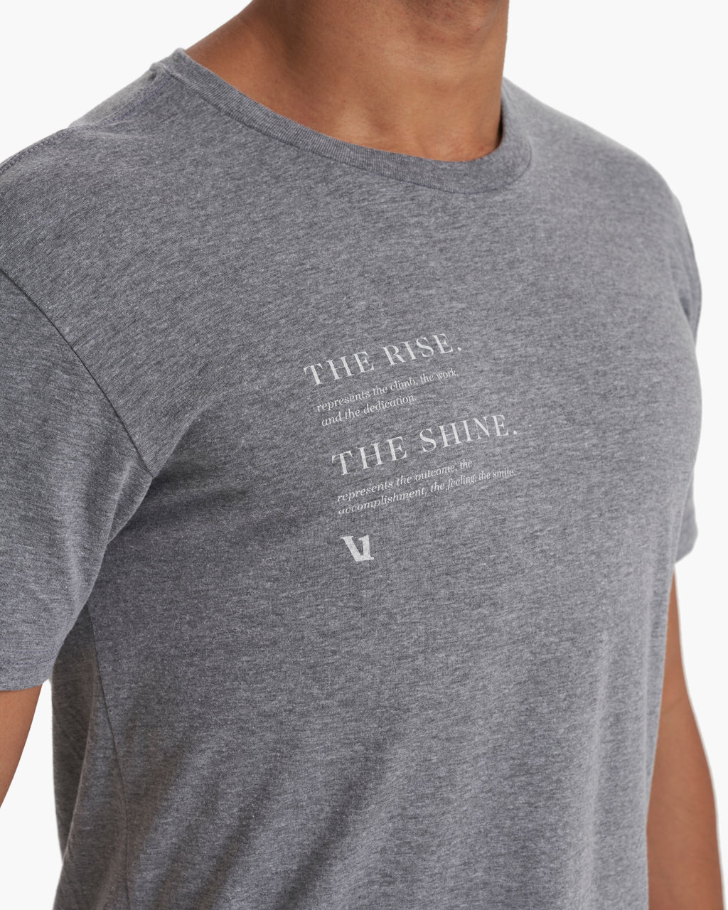 Dedication Tee | Heather Grey