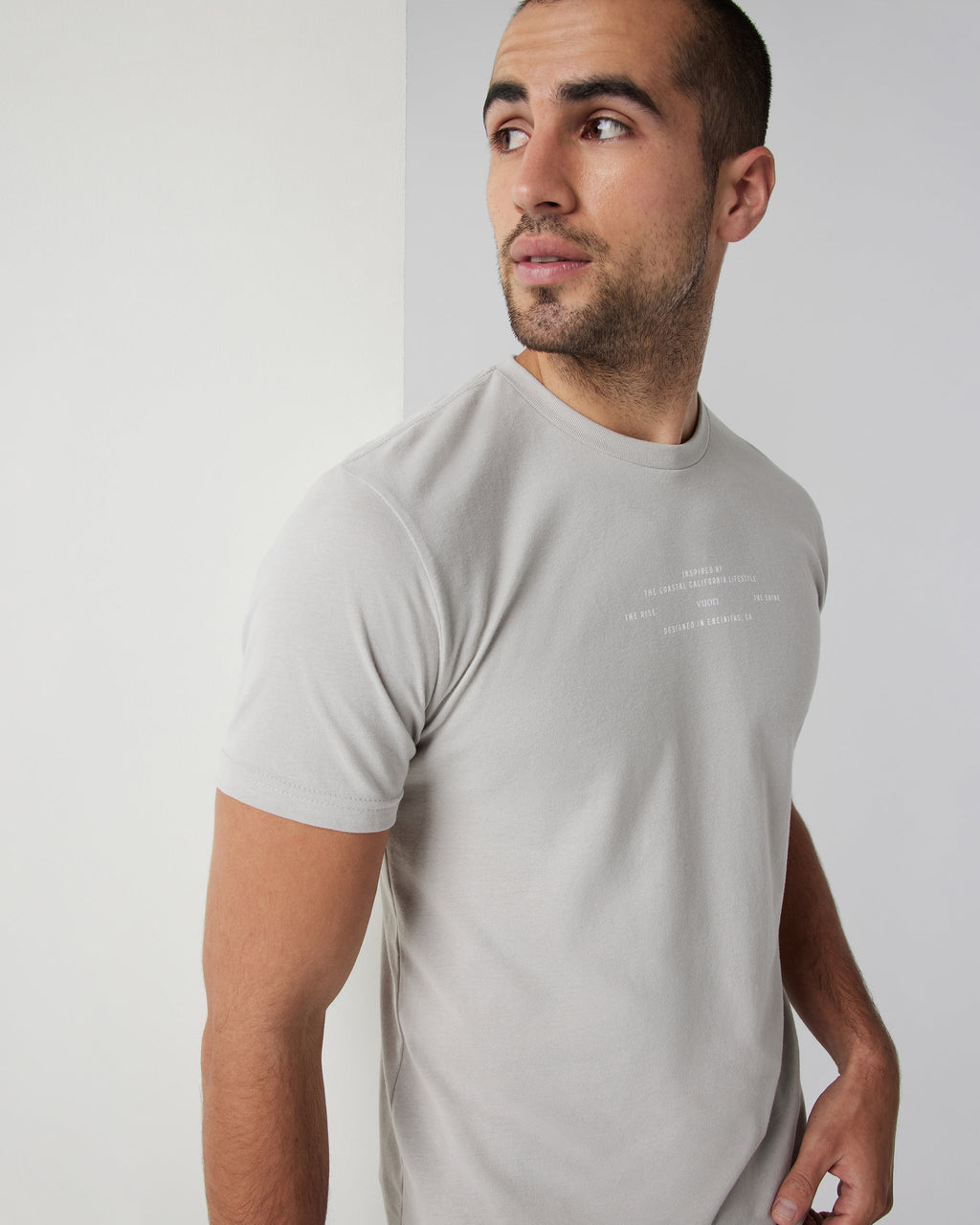 Coastal Lifestyle Tee | Light Grey
