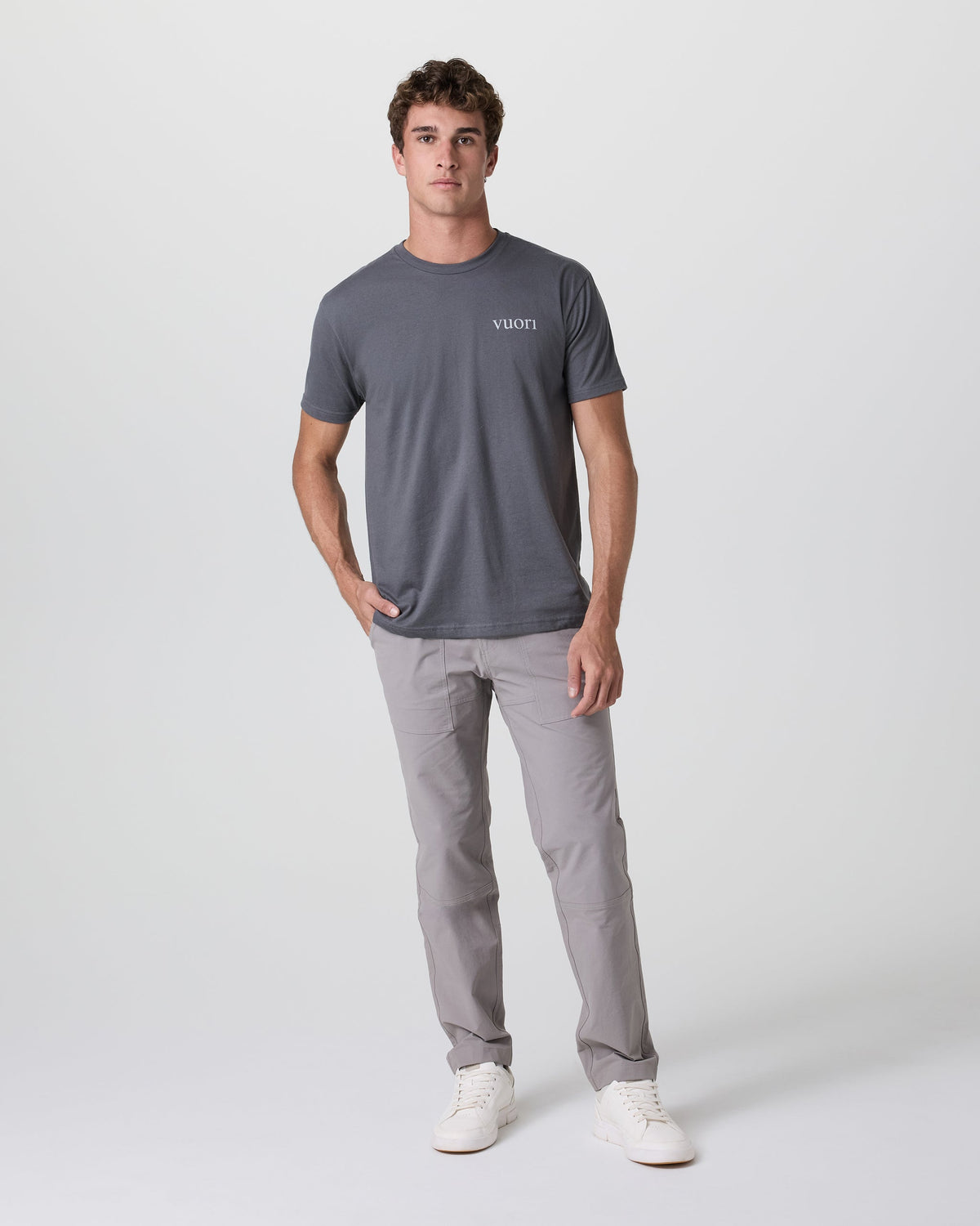 Cliffside Tee | Charcoal