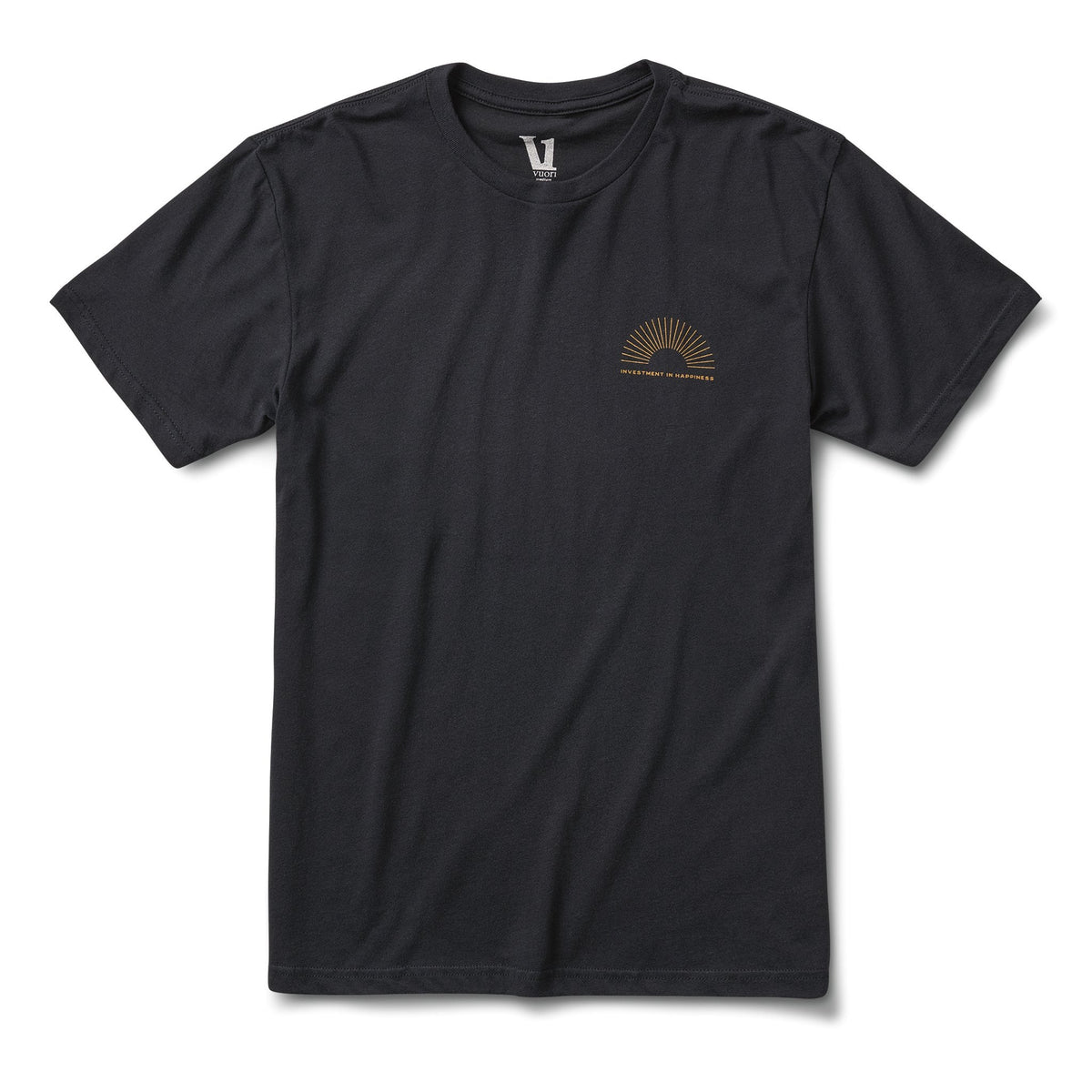 Investment in Happiness Tee | Black