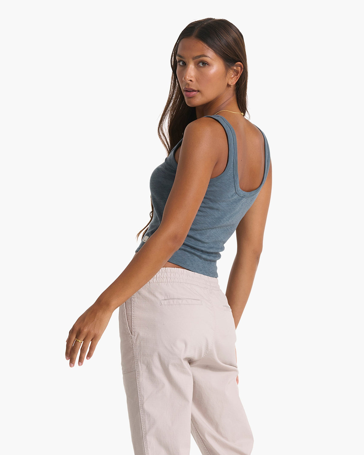 Sunrise Crop Tank | Stone