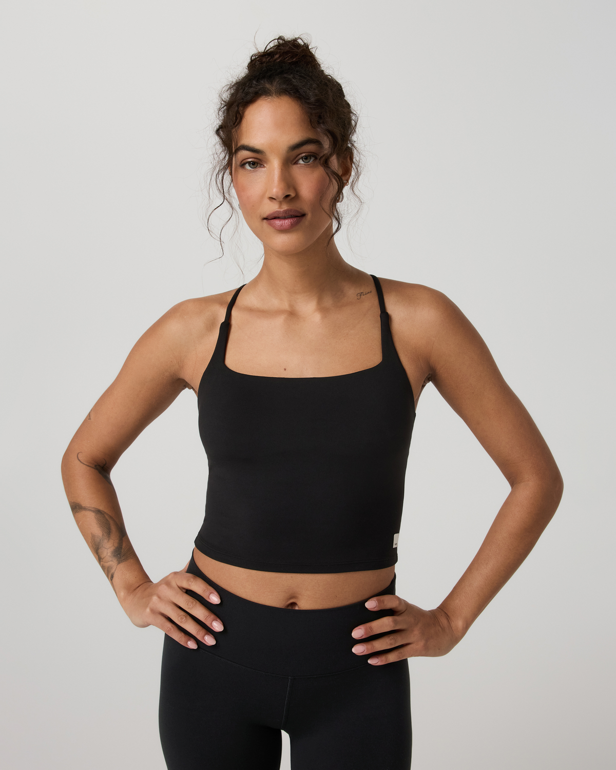 Vuori AllTheFeels™ Strappy Back Tank | Black