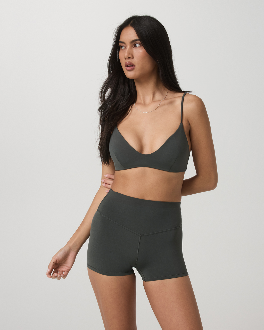 Vuori AllTheForm™ Micro Bra | Dark Jade